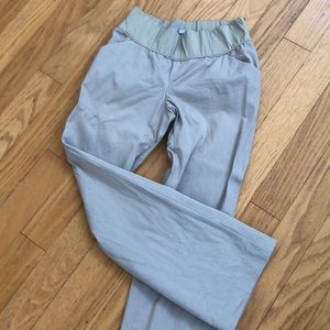 Gap Maternity Khaki Comfy Stretch Pants - 1 ankle